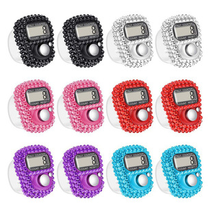 Mini ring counter with drill counter point drill small finger electronic counter card