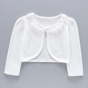 Spring/Summer 2023 New Children's Sun Protection Clothing Foreign Trade Girls Cotton Book Sun Protection Shirt Long Sleeve Cardigan Coat