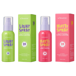 KORMESIC hold makeup spray Set up spray delicate moisturizing cross-border foreign trade manufacturers wholesale in English
