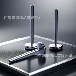 316 medical surgical steel 1.2 internal teeth lip nail base ear bone nail replacement nail puncture jewelry internal and external teeth base