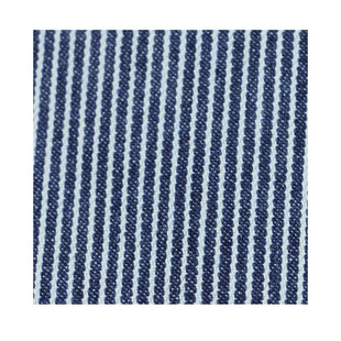 Spring and autumn new 3 plain 2mm * 1mm non-elastic striped denim bags apron shoes hat fabric