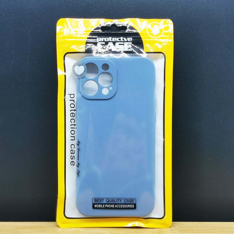 Fully Transparent Self-Sealing Bag for Phone Case Packaging, 100 Pieces, 6.9inch Phone Case Sealing Bags, Plastic Colorful Laser