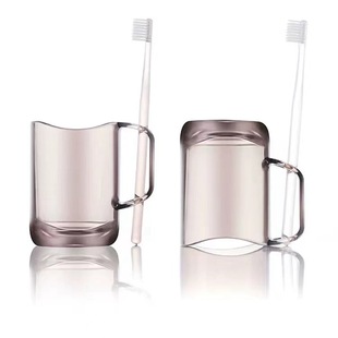 Transparent Modern Simple Household Gargle Cup Gargle Cup Brush Cup Multi-functional Toothbrush Cup Toothholder Toothcup Cup