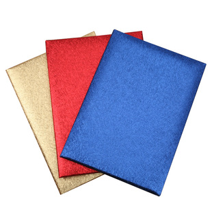 Contract book suede high-grade A4 fixed logo red contract book folder leather contract book Business red book contract