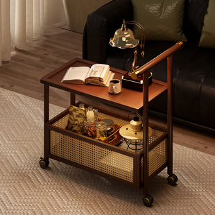 Side Table Living Room 2024 New Style Small Table Sofa Side Cabinet Movable Small Coffee Table Living Room Household Side Table Side Cabinet
