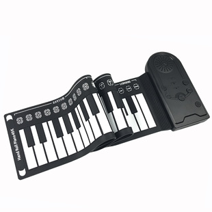 49 Key Hand Roll Piano Портативное пианино для детей Взрослые Начинающие Интеллектуальное электронное пианино Музыкальный инструмент