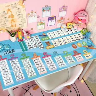 Table Mat Desk Student Desk Mat Writing Desk Desktop Mat Children's Environmental Protection Learning Table Special Tablecloth Tea Body