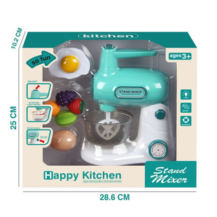 Cross-border children's play simulation blender boys and girls educational toys kitchen juice machine breakfast machine egg beater