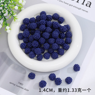 Fashion DIY accessories mini raspberry blueberry photography plate simulation fruit model PVC material props wholesale