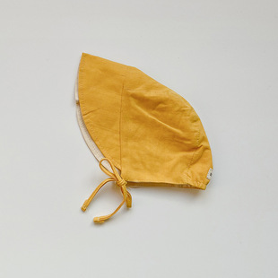 Baby Hat Korean Spring and Summer New Cotton Super Cute Baby Sun Hat Baby Children's Fisherman Hat Newborn Court Hat