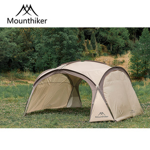 Mountain Customers Camping Outside Self-driving Rainproof Sunscreen Canopy 150D Silver-coated Oxford Cloth Tent Dome