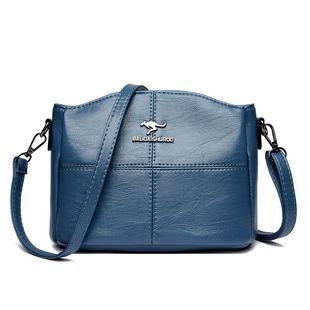 Cross-Border Women's bag 2023 new stitching middle-aged women's bag simple shoulder messenger bag trend mother handbag wholesale