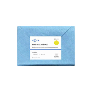 Lister Rapid Challenge Pack Lpcd25 Bacterial Indicator | Disposable Challenge Pack | Aami Sterilization Certification