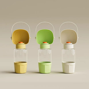 Dog Going Out Water Cup Dog Kettle Portable Accompaniably Water Drinker Dog Walking Puppy Drinking Water Food Cup Pet Supplies