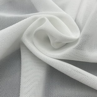 In-Stock 70D Polyester Spandex Mesh Four-Way Stretch Brick Mesh Fabric for Sports Protective Gear, Underwear, Yoga Wear, and Jacket Fabric