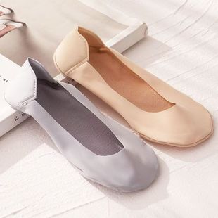 Ice silk boat Socks women's summer heel sponge invisible boat socks all-match can not fall off