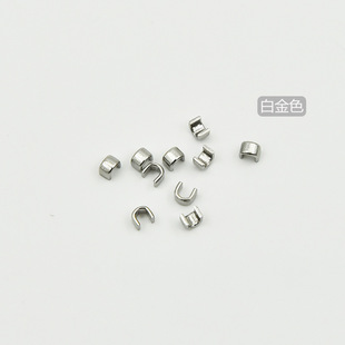 No. 3 No. 4 No. 5 No. 8 zipper accessories up and down stop U code I code tail stop in stock pure copper zipper stop plug