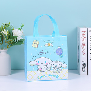 Amazon popular student Cartoon creative non-woven bag shopping bag student handbag Rio handbag wholesale