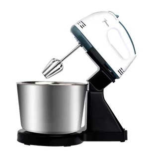 Cross-Border 110V Household Electric Desktop Egg Beater with Stainless Steel Barrel Mixing Egg Beater Cream Whipping Machine