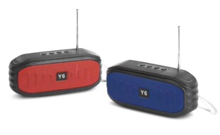 Y6FM горячая Распродажа Мини Портативный беспроводной Bluetooth динамик карты USB Bluetooth аудио подарок Африканская модель внешней торговли
