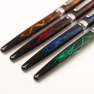 9151 Immortal Bright Stripe Acrylic 0.38mm Dark Tip Pen Four Color Colorful Texture Cross-border Hair