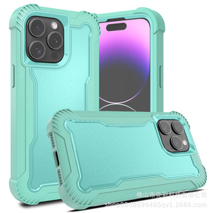 New for Apple IP15promax environmental protection 14pro silicone 13 drop-resistant plus phone case 12 protective case
