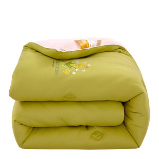 Class A Maternal and Infant Grade Knitted Cotton Corn Waxy Quilt Spring and Autumn Quilt Thickened Warm Winter Quilt Core Soybean Fiber Quilt