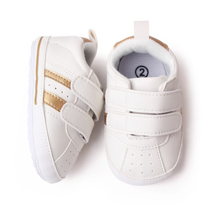 0-1 year old baby velcro white sneaker spring and autumn new baby shoes toddler shoes soft sole shoes wholesale BL2311