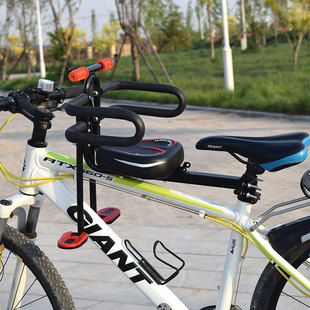 Bicycle Seat Children's Seat Front Electric Car Baby Mountain Bike Children's Stool Folding Car Baby Car Sit