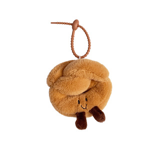 Creative fun alkaline bread plush pendant doll baking burrito doll girl bag hanging ornaments gift wholesale