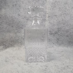 European Style Thickened Glass Wine Set High-Grade Glass Wine Bottle Brandy Wine Bottle Whisky Wine Storage