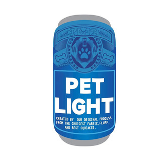 Plush Elastic Teeth Cleansing Bite Pet Products Cat Dog Voice Depressing Puzzle Interactive Play Cans Beer