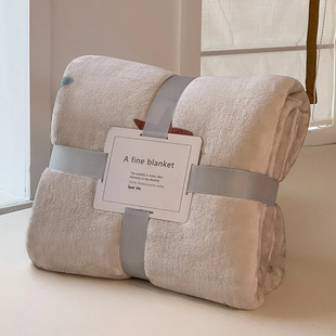 Summer Bed Blanket Flannel Office Nap Blanket Blanket Single Student Dormitory Thickened Sofa Cover Blanket
