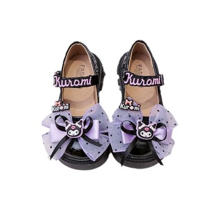 Girl's Leather Shoes 2024 Spring and Autumn New Children's Princess Shoes Girl's Fashion Single-layer Shoes Large Children's Performance Shoes with Soft Sole