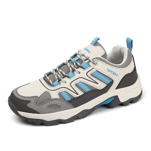 Cross-border New Large Size Outdoor Hiking Shoes Couple Style Mesh Breathable Hiking Shoes Cross-country Sports Women's Shoes Wholesale