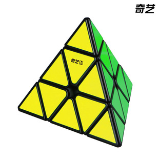 Qiyi Magic Square Qiming S2 Пирамида Цветной Треугольник Кубик Рубика Развивающие игрушки