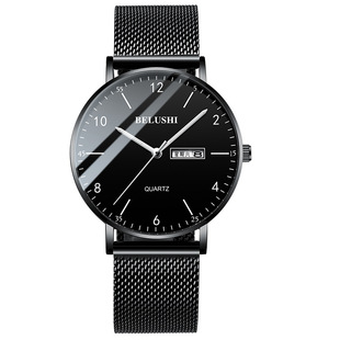 Cross-border Explosions Watch Men's Waterproof Luminous Fashion Steel Band Watch Classic Trend Men's Quartz Watch Wristwatch 541