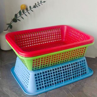 Large long square basket vegetable and fruit basket rectangular basket dollar store daily necessities wholesale