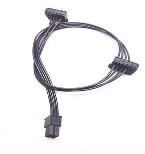 Фирменная материнская плата машины 5557 большой 4PIN к SATA шнур питания жесткого диска 4P к последовательному SSD двойной шнур питания жесткого диска