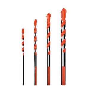 Tile drill bit concrete hole drilling overlord drill alloy triangle drill 6mm glass cement Daquan hand drill
