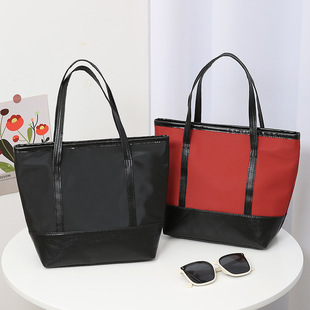 2024 Handbag Korean Style Fashionable Canvas Bag Casual All-match Handbag Trendy New Women's Bag Waterproof Nylon BN