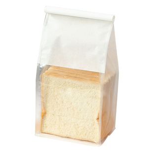 450 grams toast bread packaging bag potato square sliced wire curled self-sealing biscuit Kraft paper bag
