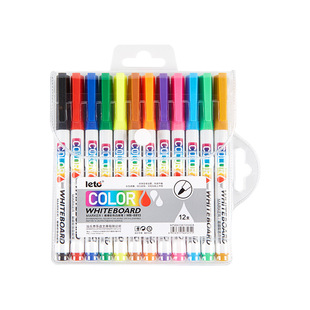 Shake the same floating whiteboard pen 24 color children's home environmental protection and safety drawing board pen teaching office water-based erasable