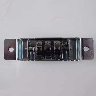 Factory custom luggage trolley case password lock hardware accessories embedded lock wholesale trolley case password lock