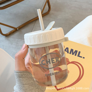 Net red handy cup high color value Cup girls with straw students small portable cup plastic cup gift wholesale