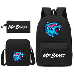 Backpack Creative Pattern Outdoor Travel Bag Student Schoolbag