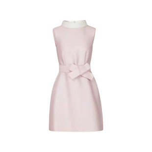 25 Summer Ma Yili Huang Yang Tiantian Stars Same Style French Hepburn Style Elegant Lady Sleeveless Vest dress