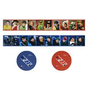 Stray Kids Album Peripheral Handbook Tape Red Red Beibei Cute Sticker Handmade