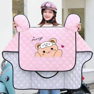 Electric car windproof quilt summer sun protection quilt summer sun protection cover battery car sun shade windbreaker Four Seasons Universal