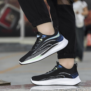 New Fashion Summer Breathable Mesh Shoes Men's Casual Shoes Trendy All-match Shoes Ultra Light Mesh Running sneaker